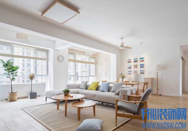 105平方的住宅用日式风装饰，开启人与家具之间的对话模式