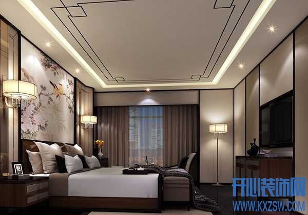 传统与现代的完美结合，新中式卧室设计说明