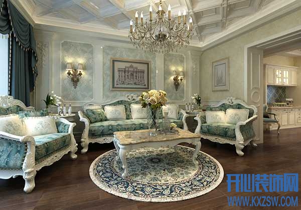 欧式沙发款式介绍，巧选欧式家具为客厅空间添彩