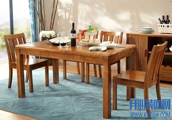 真材实料木质餐桌，克莎蒂品牌让生活迸发活力