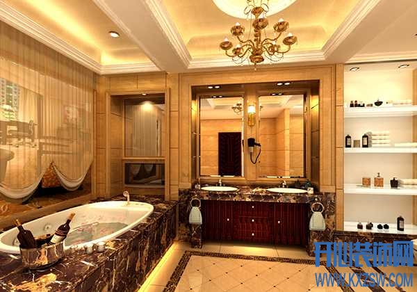 欧式卫生间浴柜使用哪种好？低调而奢华的卫生间浴室柜欣赏