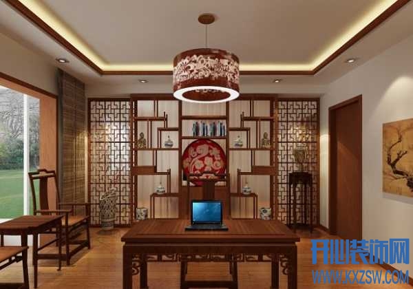 赏中式家具的独特魅力，中式博古架隔断