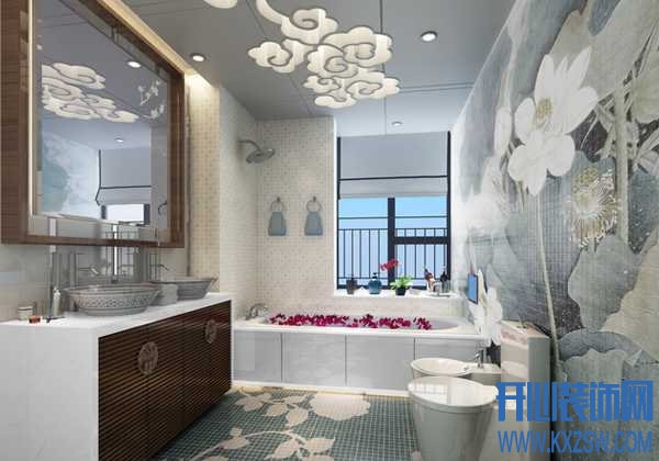 中式卫生间技巧设计，突显古香古色的中式卫生间风情