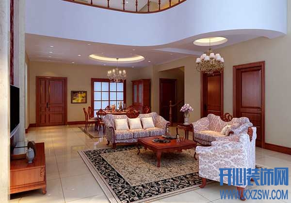 欧式客厅地毯效果图分享当下热门的欧式客厅地毯款式