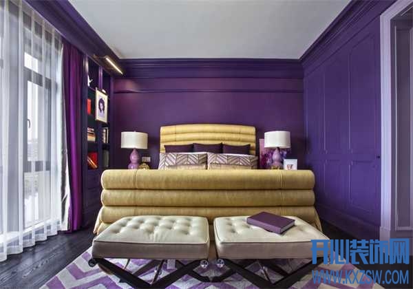 紫色装修显露妖娆、魅惑，上色后的房子都比你性感