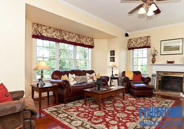 客厅地毯的色彩选择，巧用缤纷地毯增添客厅空间魅力