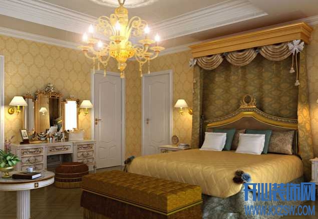 欧式卧室的设计要点，如何过上欧式贵族生活