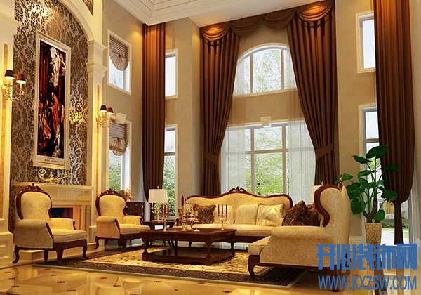 巧用新古典客厅窗帘，让家演绎如花似锦的温暖