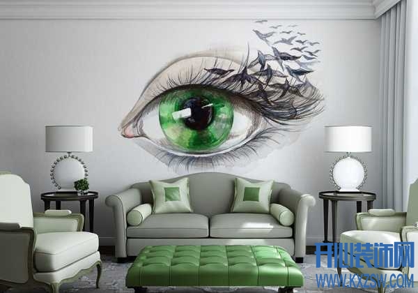 让梦想照亮墙壁，室内墙绘设计给你好看
