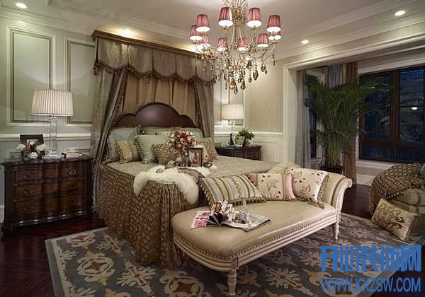 法式风格卧室装修制胜法宝，让居室不经意流入法式浪漫