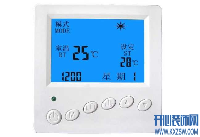 地暖温控器怎么使用，家用地暖的温控器使用步骤详解