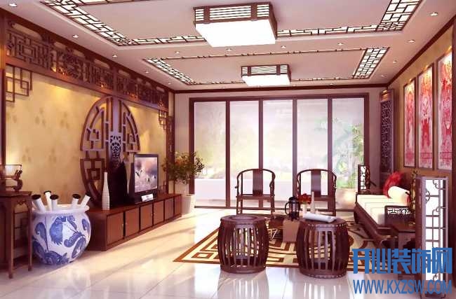 中式家装潮流空间之中式客厅家具布局，中式客厅家具选择之我见