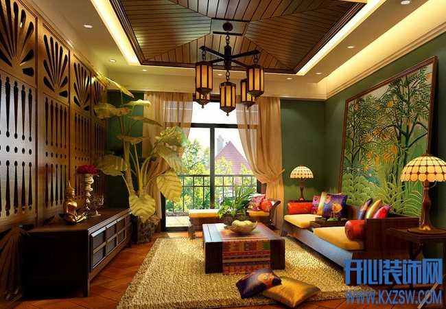如大自然般淳朴自然的东南亚风格，东南亚风格设计元素说明